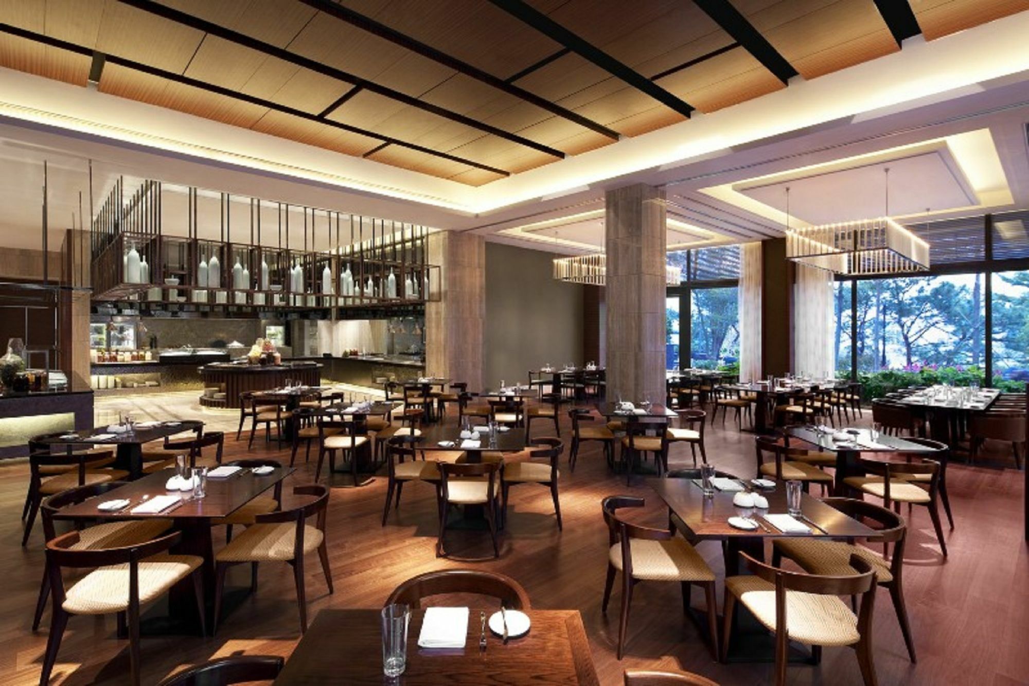 The Mulian Urban Resort Hotels Huadu Cantón Restaurante foto